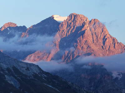 Dauphiné Alps | Mont Pelvoux at sunrise