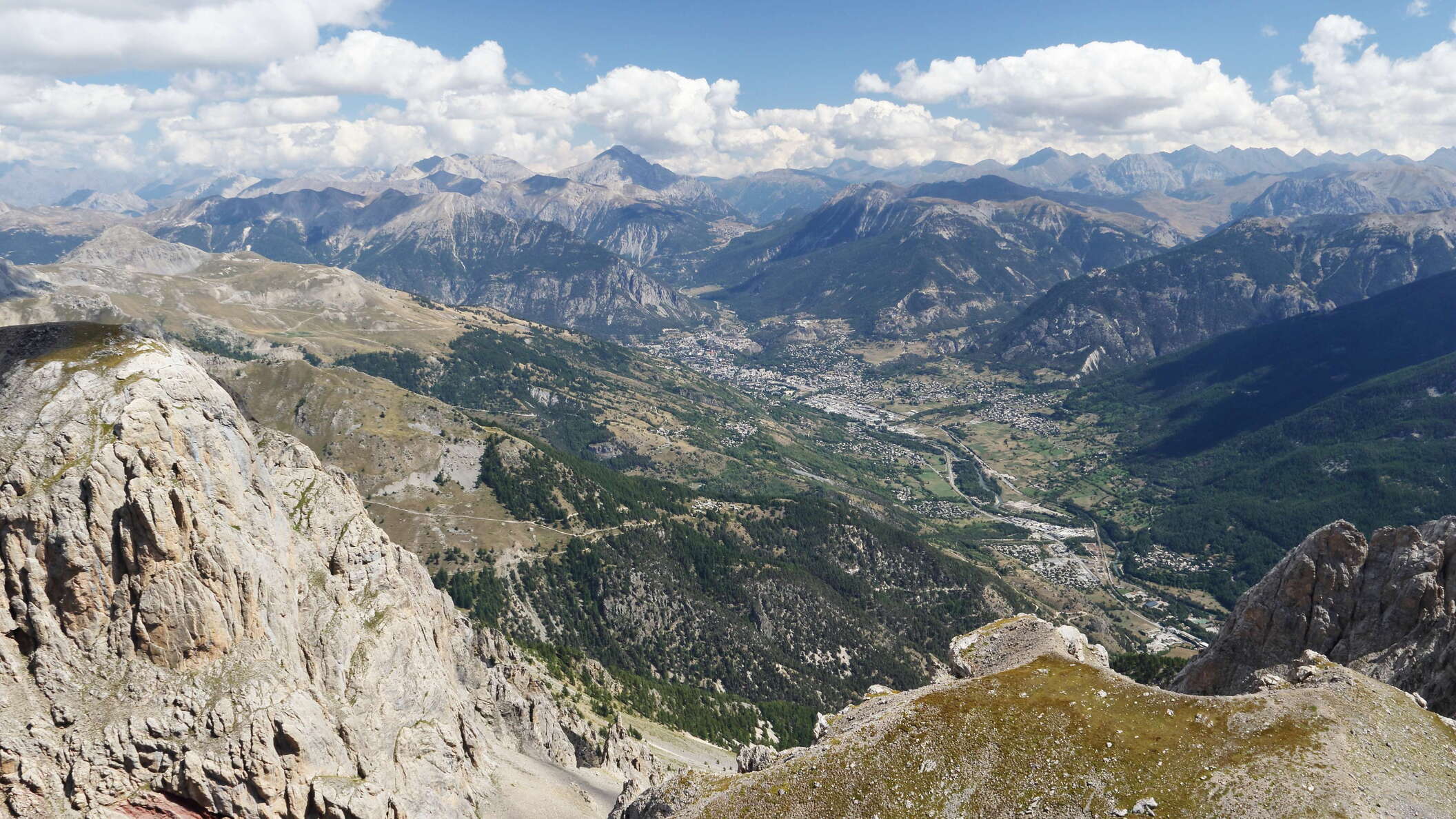 Durance Valley with Briançon