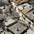 Aosta Valley | Stone roofs of Villeneuve
