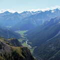 Cogne Valley with Graian Alps