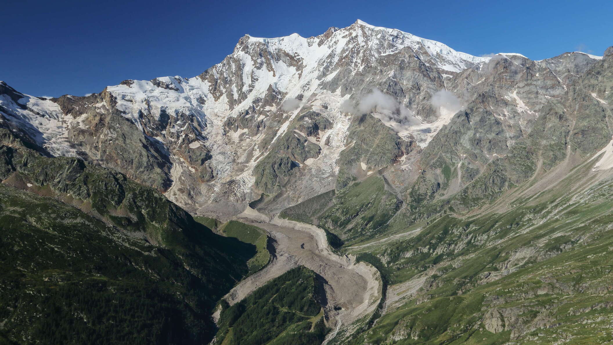 Anzasca Valley | Monte Rosa with Belvedere Glacier