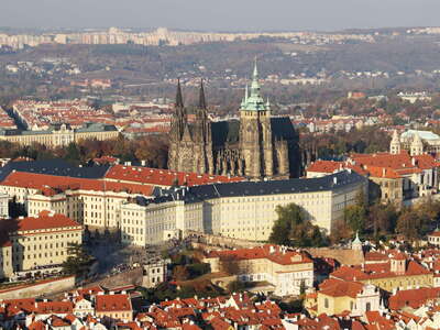Praha | Pražský hrad with katedrála svatého Víta