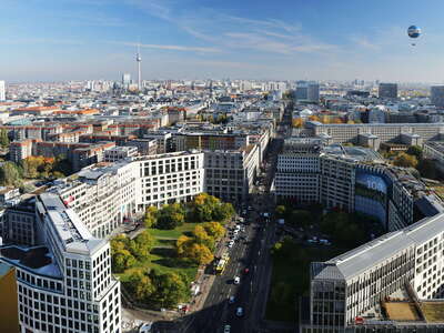 Berlin | Panoramic view with Leipziger Platz