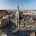 München | Historic centre with Frauenkirche and Neues Rathaus