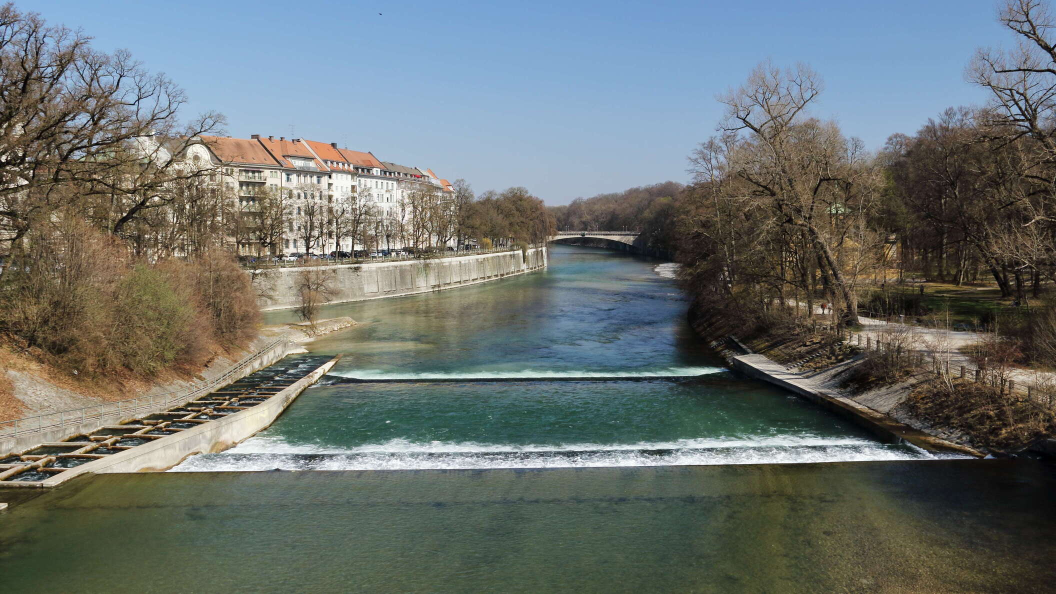 München | Kleine Isar with rapids