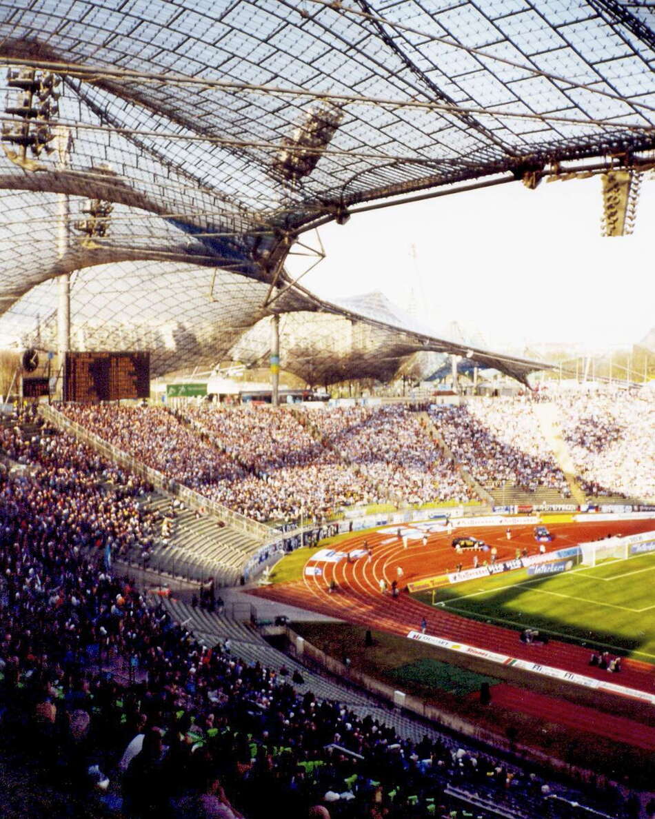 München | Football match at Olympiastadion