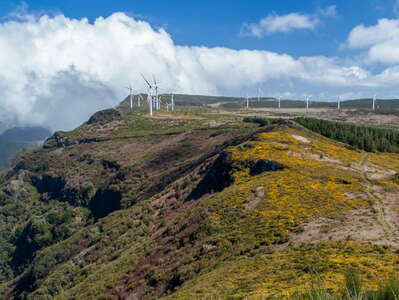 Paul da Serra with wind parks