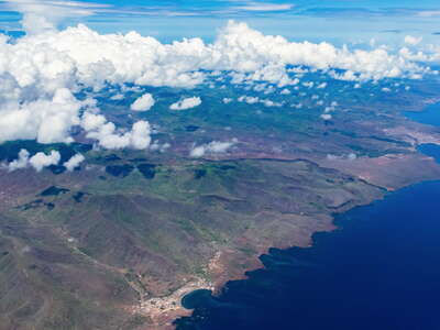 Santiago | Aerial view of the northeast coast