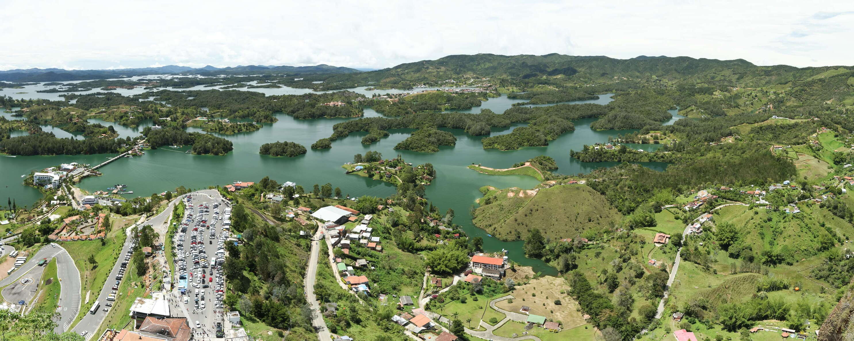 Eastern highlands of Antioquia with Embalse Peñol-Guatapé