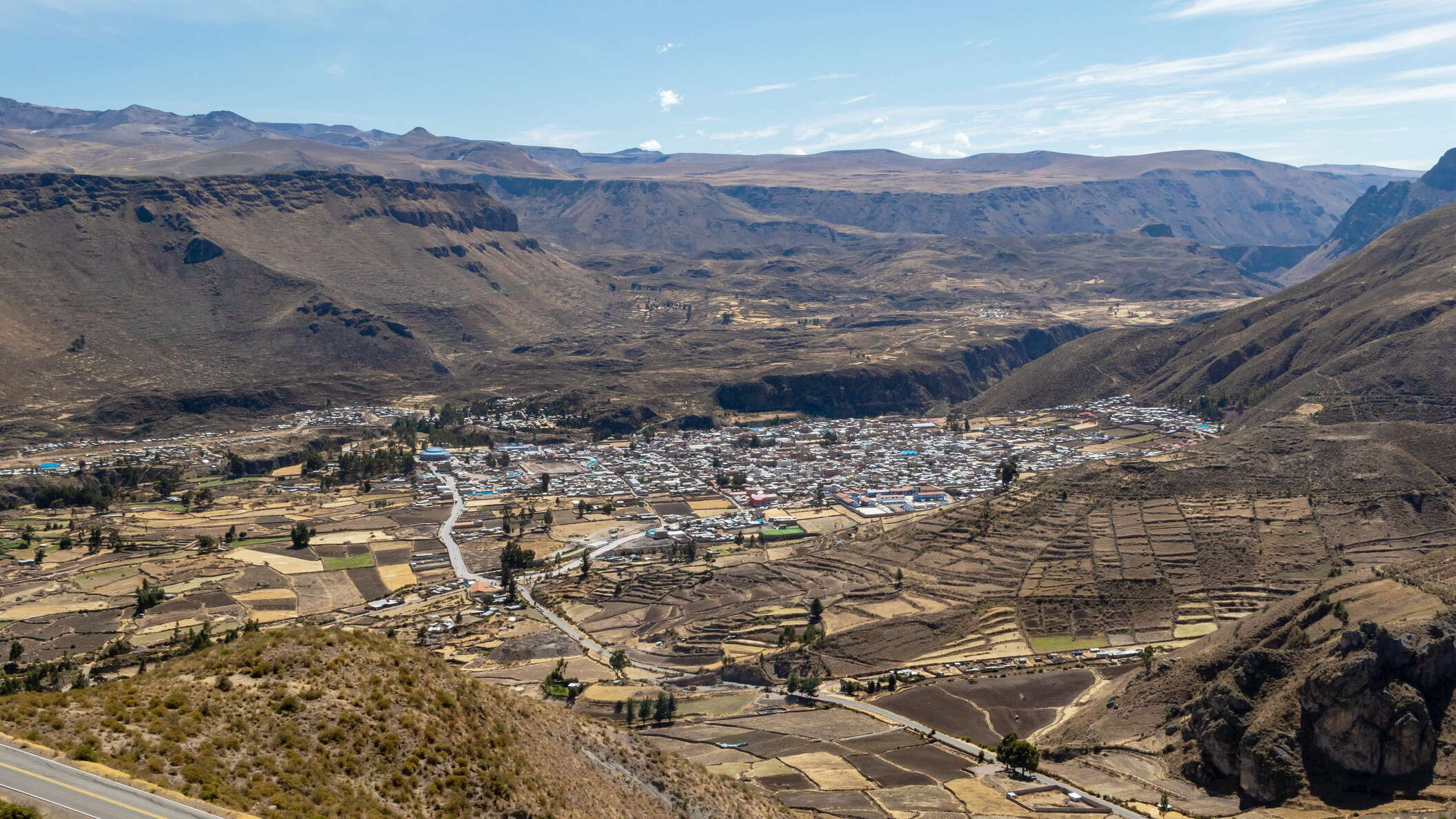 Valle del Colca with Chivay