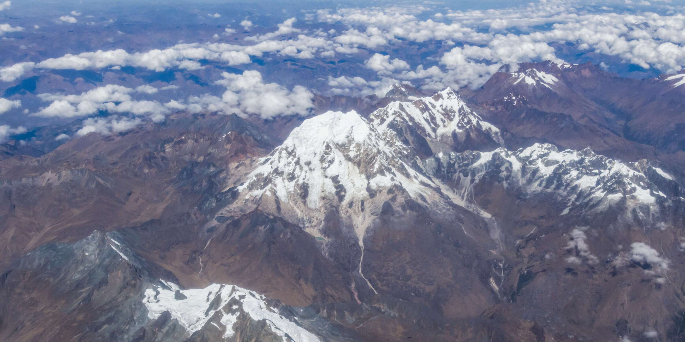Cordillera Vilcabamba with Nevado Salkantay