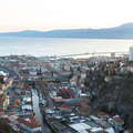 Rijeka | City centre and Kozala at sunset