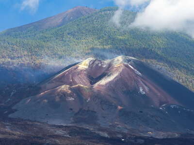 Cumbre Vieja with Volcán de Tajogaite