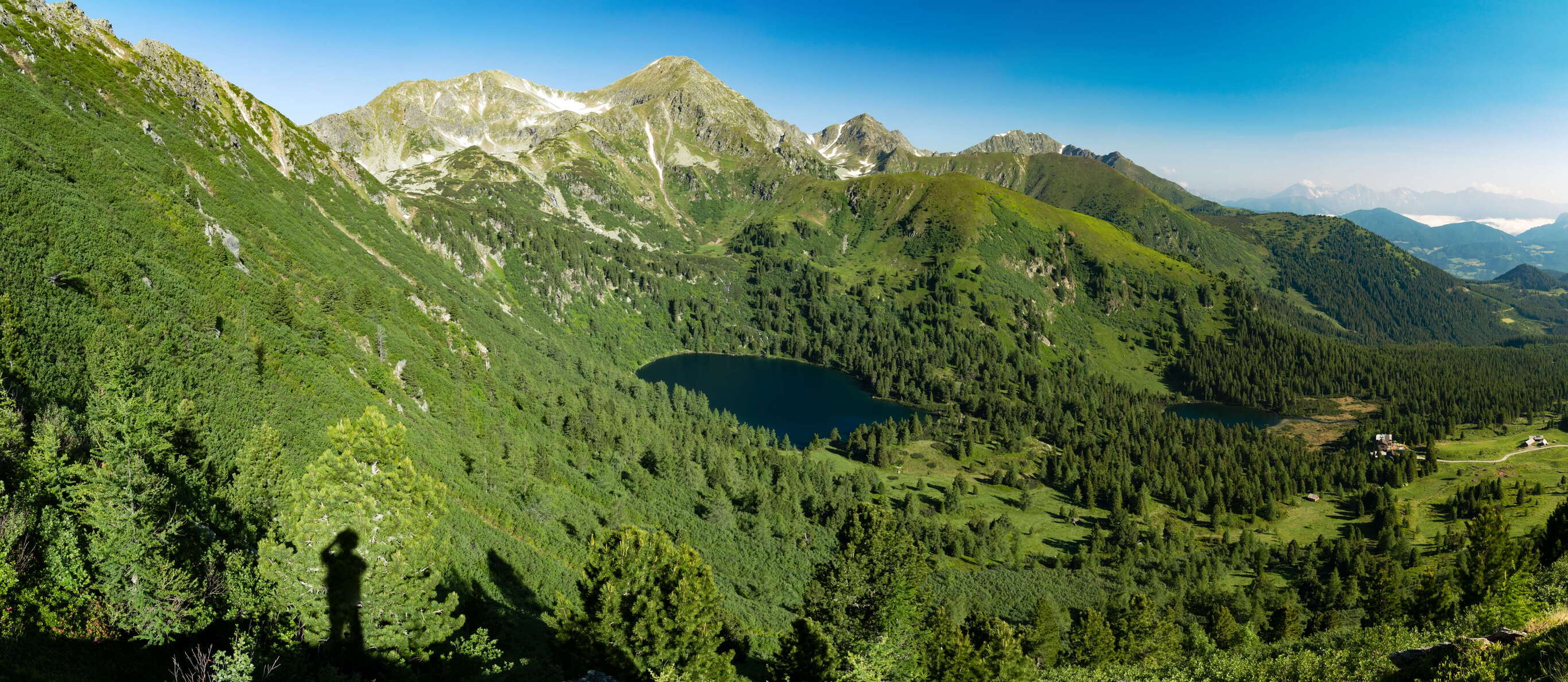 Rottenmann Tauern with Großer Bösenstein and Scheibel Lakes