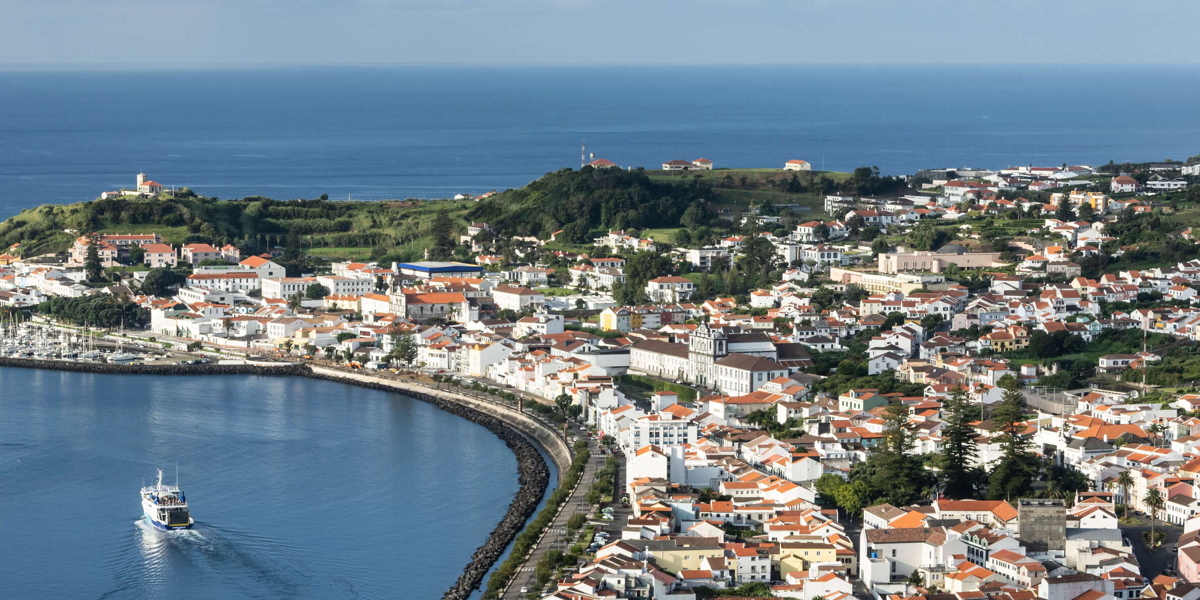 Horta | Town centre with ferry