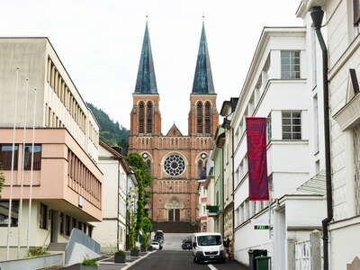 Bregenz | Bergmannstraße and Herz-Jesu-Kirche