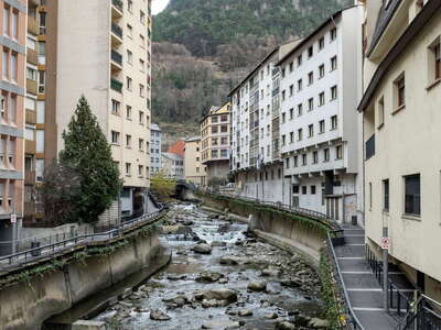 Andorra | Les Escaldes with Valira d'Orient
