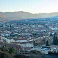 Olot | Panoramic view at sunset