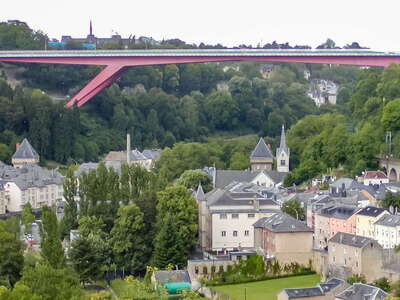 Luxembourg | Alzette Valley with Pont Grand-Duchesse Charlotte