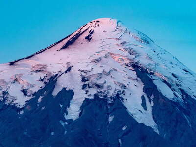 Volcán Osorno at sunset