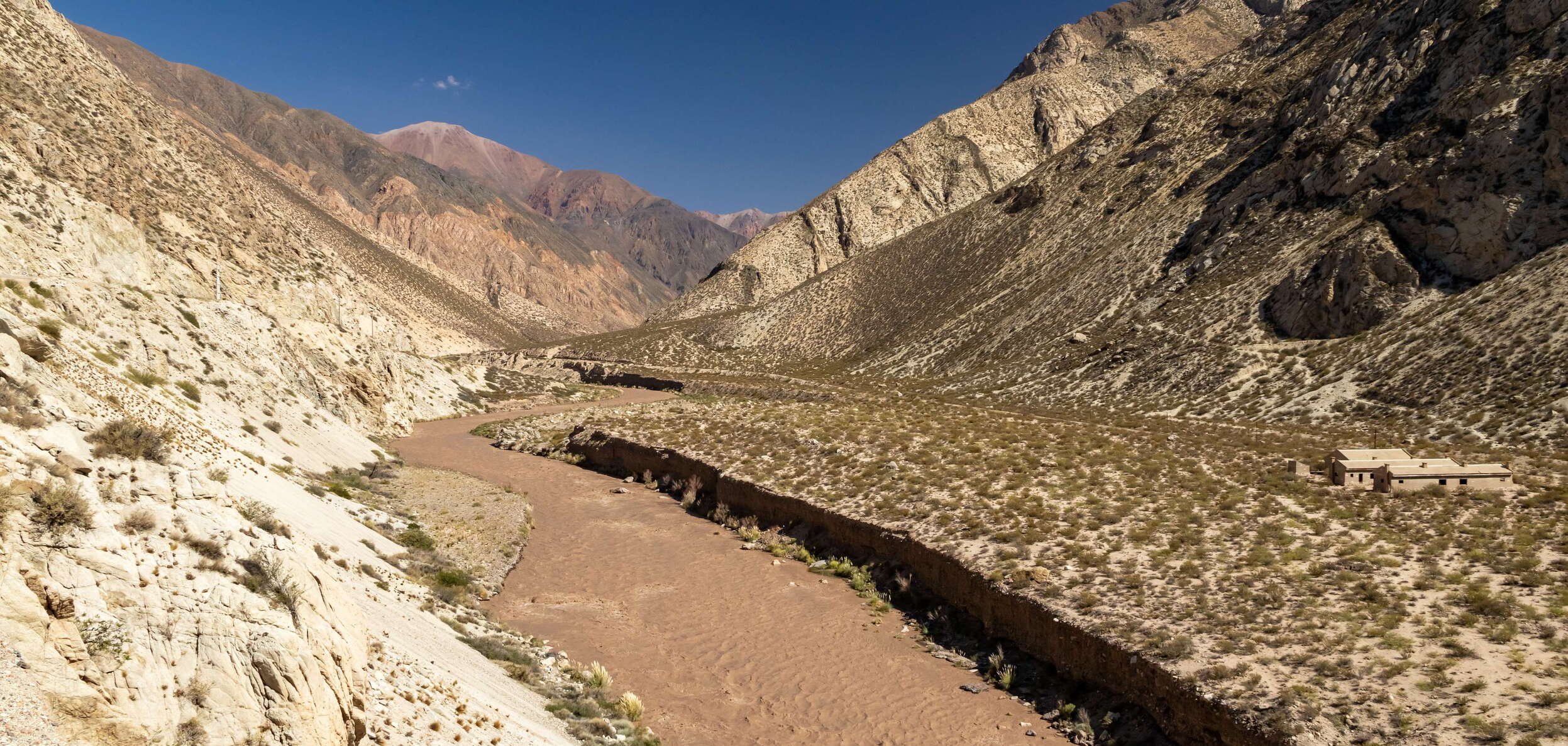 Valle Mendoza | Río Mendoza at Guido