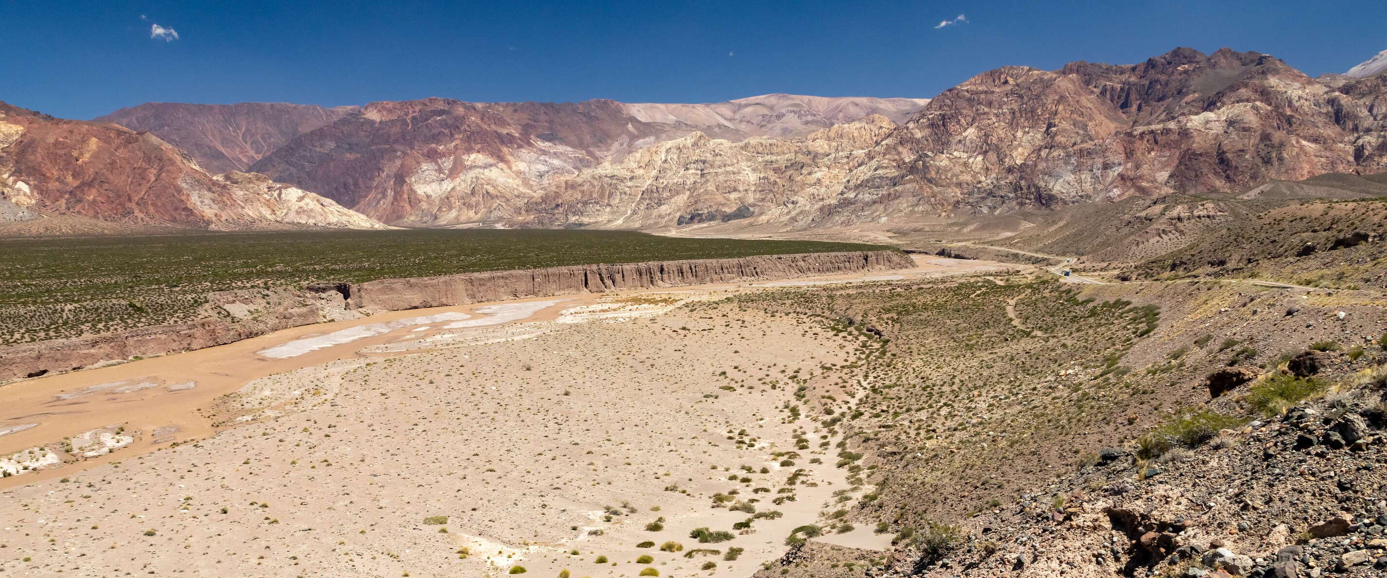 Valle Mendoza | Río Mendoza and Cordillera Frontal