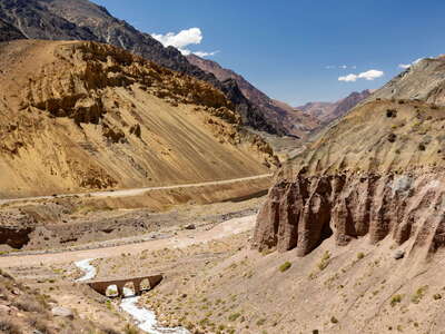 Polvaredas | Amarillo landslide