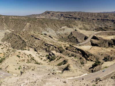 Parque Provincial Ischigualasto with Ruta Nacional 150