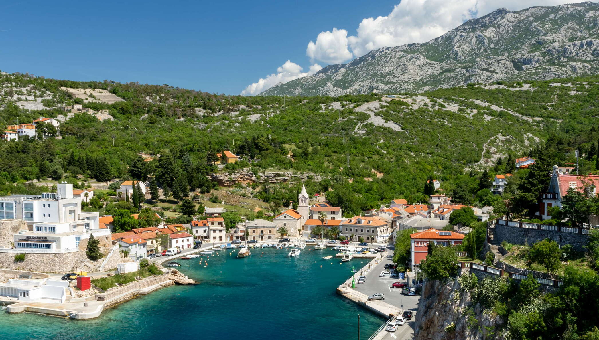 Jablanac with Velebit