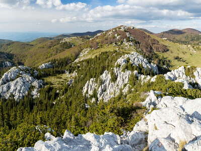 Sjeverni Velebit with Velika kosa and Vučjak