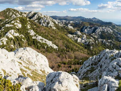 Sjeverni Velebit | Panoramic view with Veliki Zavižan