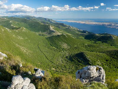 Velebit | Panoramic view with Pag