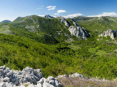 Velebit | Panoramic view with Ravni dabar