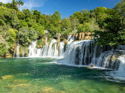 Krka with Skradinski buk