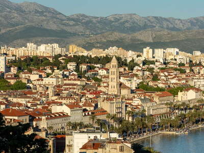 Split | Historic centre and Mosor before sunset