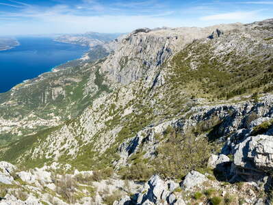 Makarsko primorje and Biokovo | Panoramic view