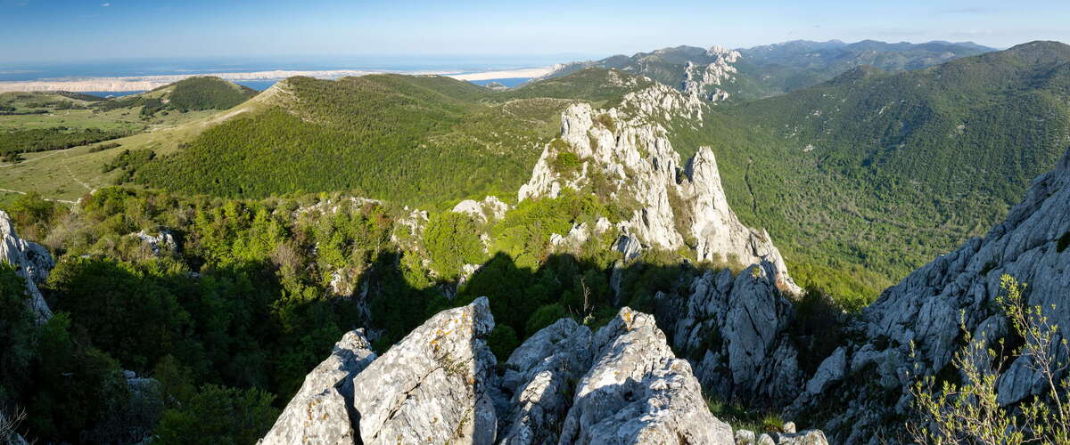 Velebit with Dabarski kukovi | Panoramic view