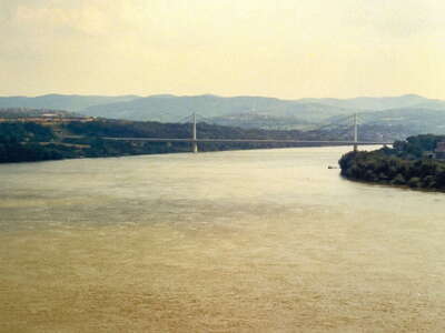 Novi Sad [Serbia] | Dunav with Most slobode