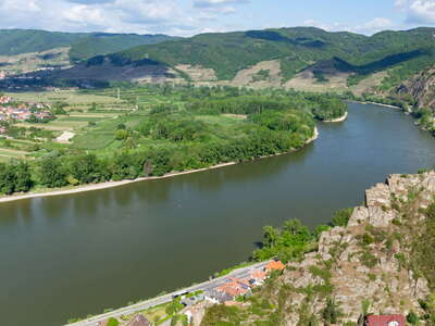 Wachau with Donau and Rossatz