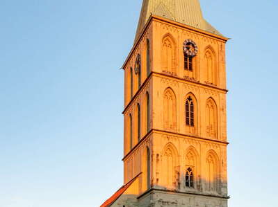Hamm | Pauluskirche at sunset