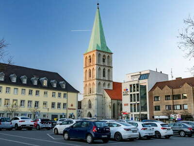 Hamm | Santa-Monica-Platz und Pauluskirche