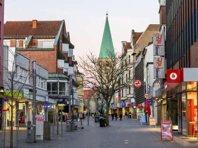 Hamm | Weststraße after sunset