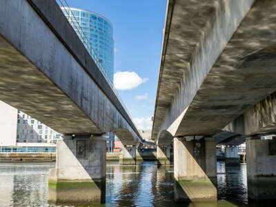 Belfast | Dargan Bridge and Lagan Bridge