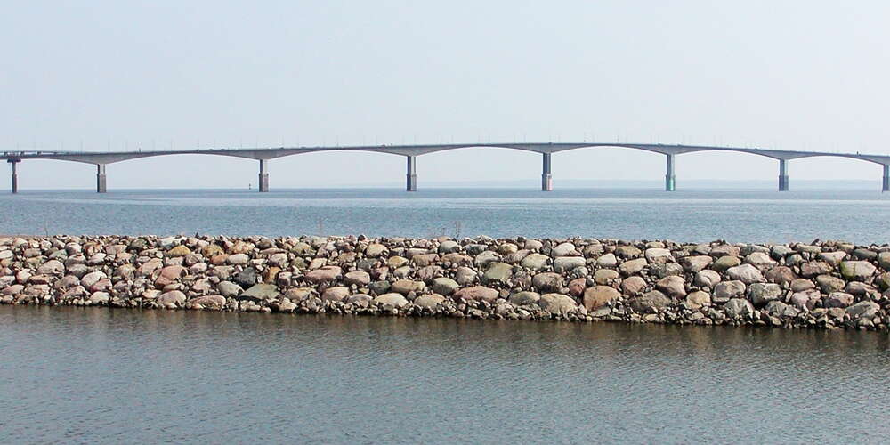 Kalmarsund with Öland Bridge