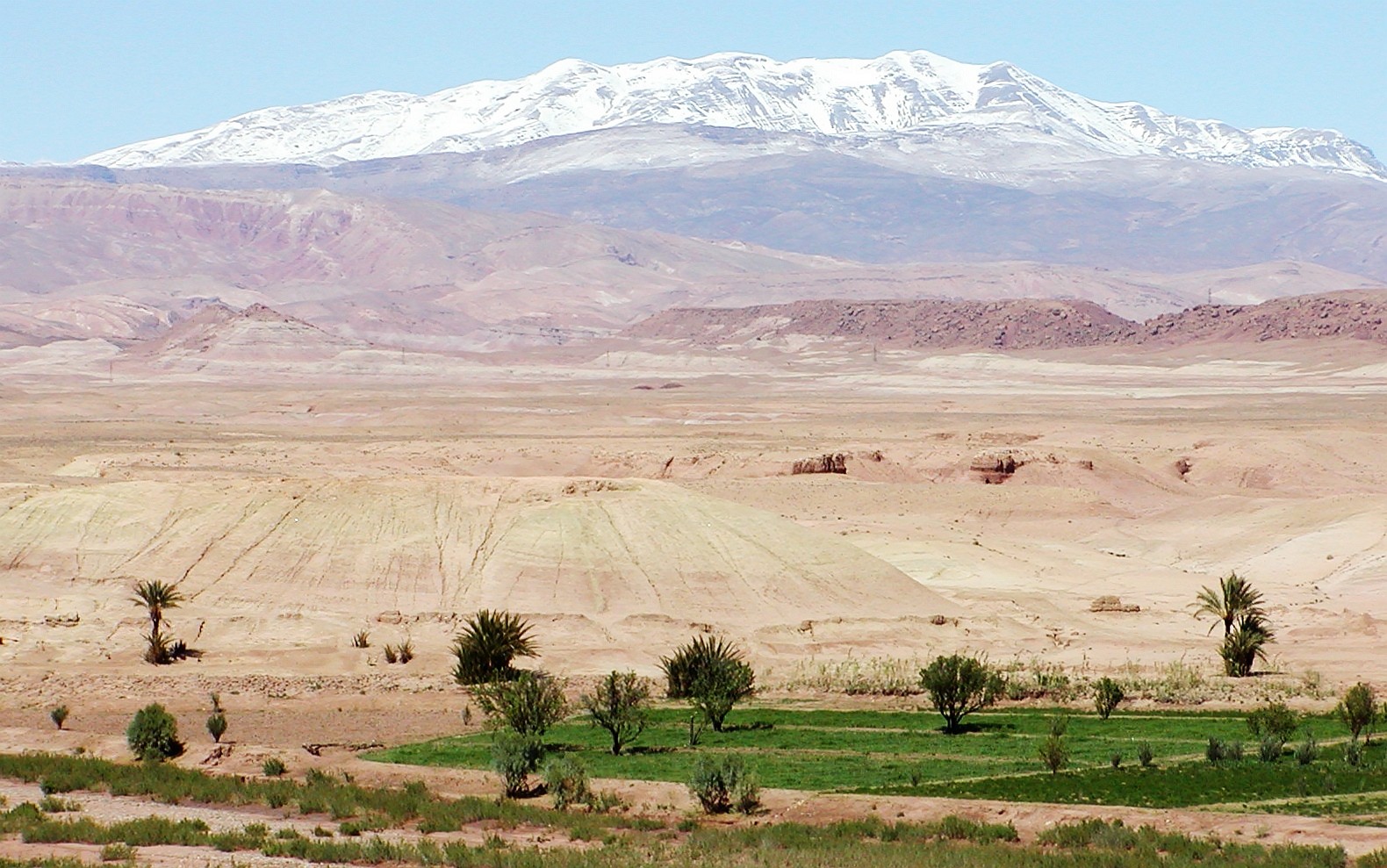 Oued El Malleh and High Atlas