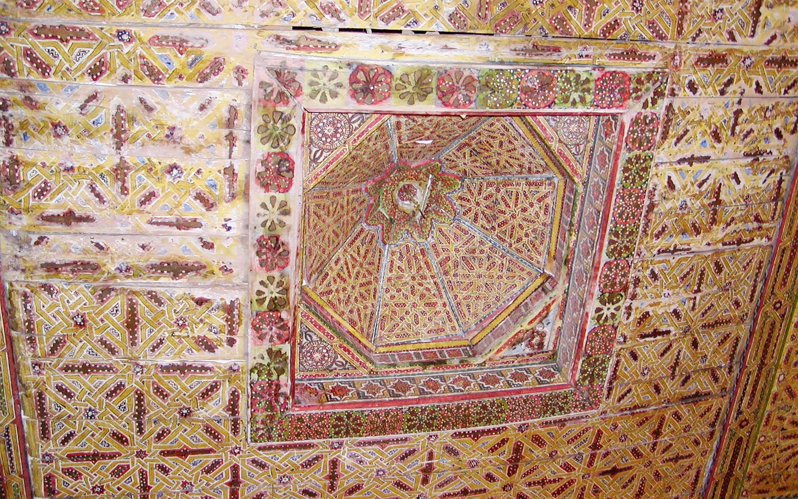 Ouarzazate  |  Wooden ceiling