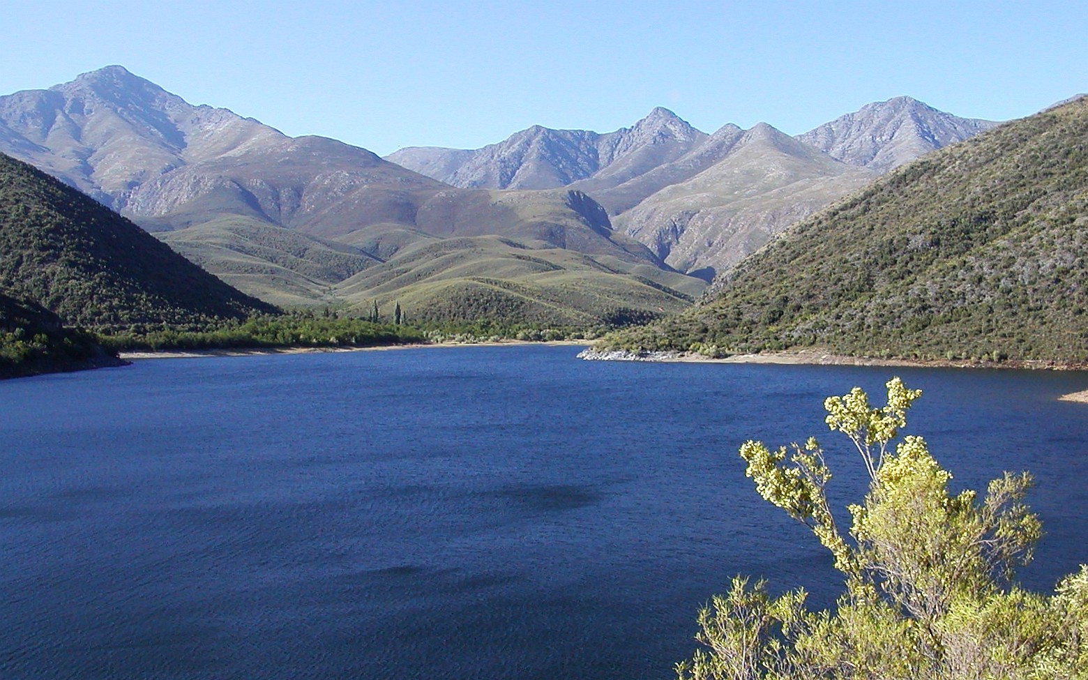 Koos Raubenheimer Dam and Swartberg Mountains