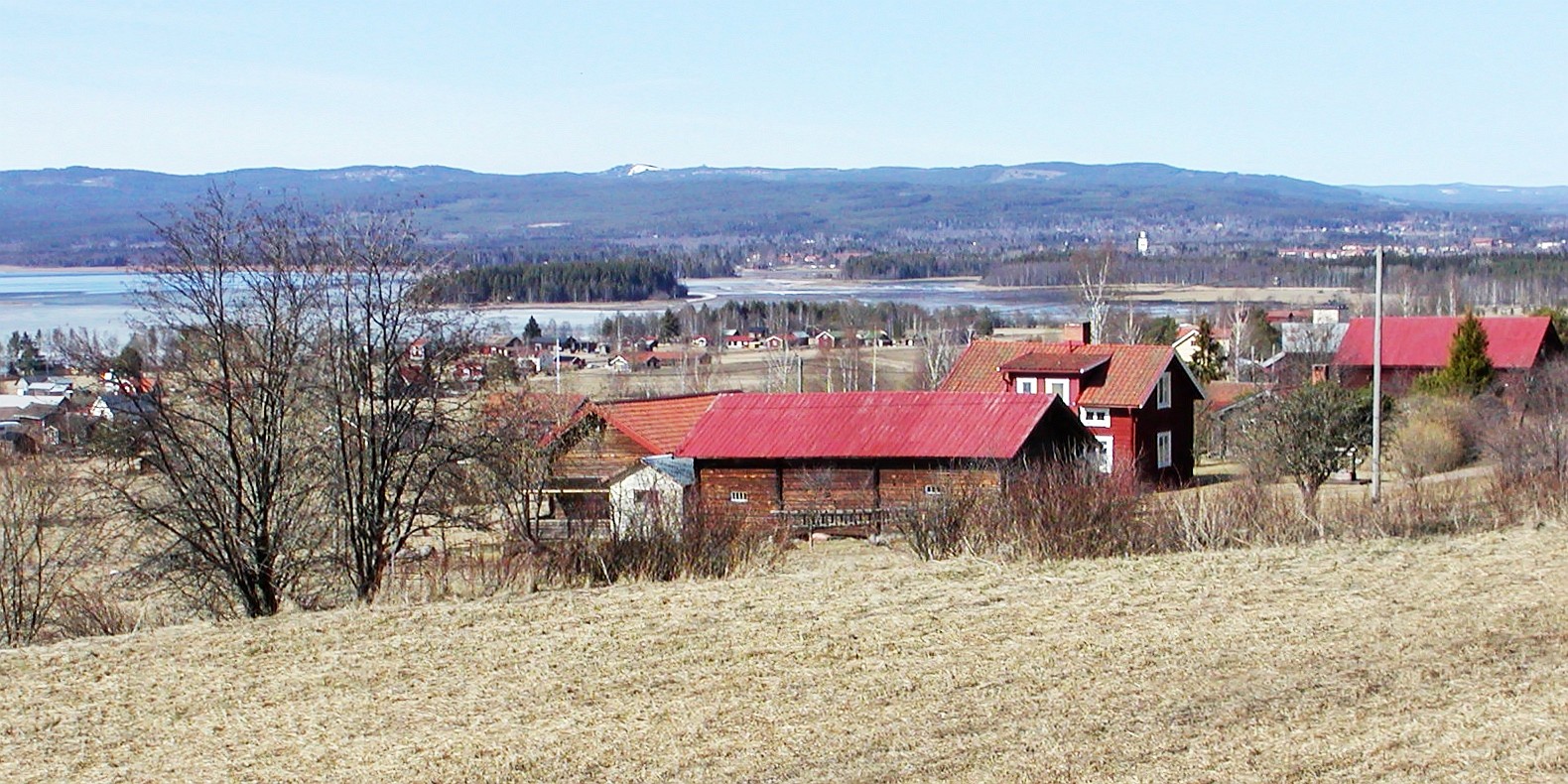 Orsa | Rural landscape with Orsasjön